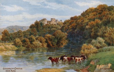 Goodrich Castle bei Ross von Alfred Robert Quinton